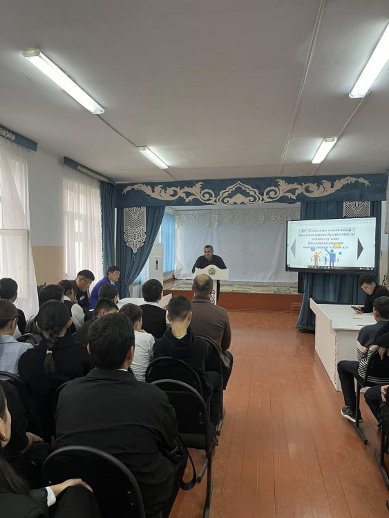 Кәмелетке толмағандар арасында құқықбұзушылықтың, нашақорлыққа, суицидке жол бермеу, кереғар діни ағымдар мен секталарға қарсы іс-қимыл тәсілдері жөнінде түсіндірме жұмысы жүргізілді.